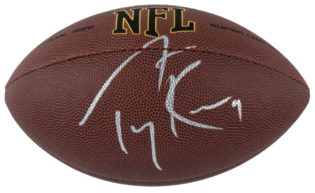 tony romo autographed football