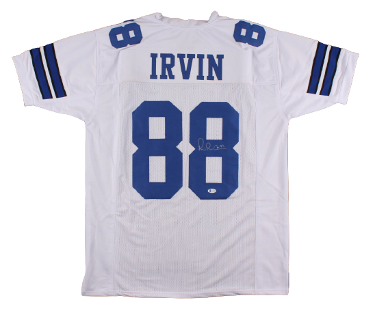 Michael Playmaker Irvin Signed Jersey (Beckett Hologram