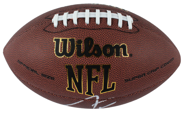 Tony Romo popular signed Wilson football